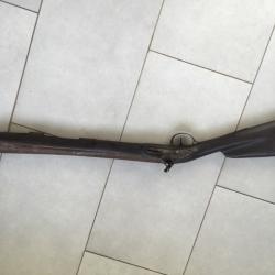 Tromblon ancien en acier