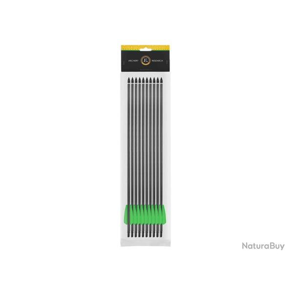 Pack de 10 fl�ches pour arc EK Archery Whipshot