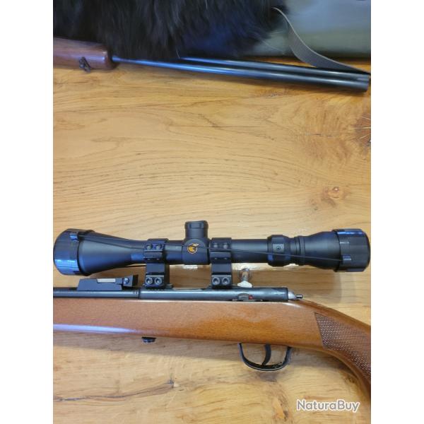 Carabine 22lr gaucher.