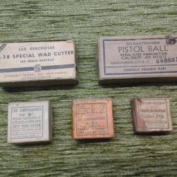 Boite de munition vide de collection.