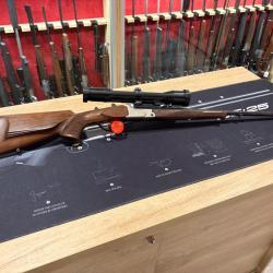 Carabine Krieghoff Hubertus calibre 6,5x57R avec lunette Swarovski 1,5-6x42