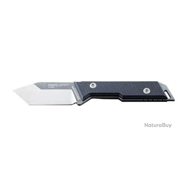 Couteau fixe NN Knives Proto City Tanto Noir