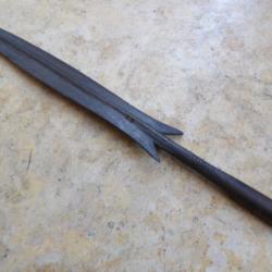 pointe &agrave; identifier en bronze sagaie lance harpon