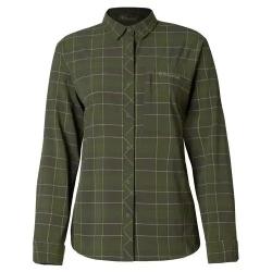 Chemise de Randonn&eacute;e &agrave; Manches Longues Pinewood Abisko Femme Verte