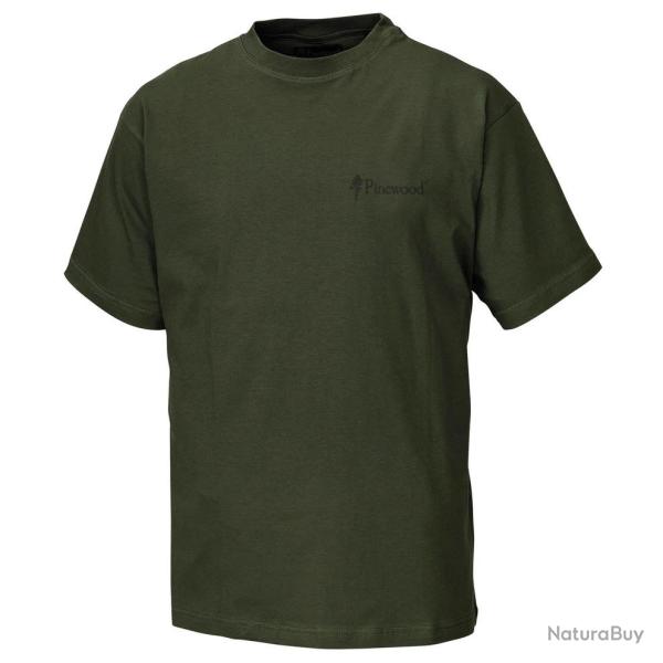 Lot de 2 T Shirts Pinewood Homme Kaki