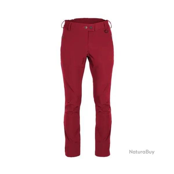 Pantalon Extensible Pinewood Wilda Femme Tomato