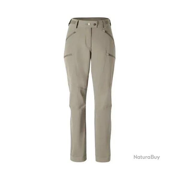 Pantalon Extensible Leger Abisko Femme Beige