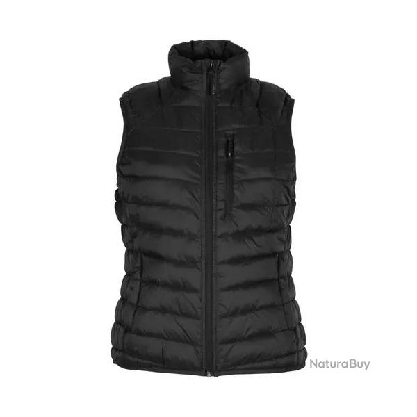 Gilet Isolant Sans Manche Pinewood Abisko Femme Noir