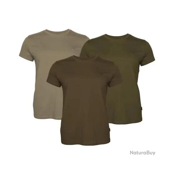 Lot de 3 t shirts Pinewood Femme Neutre