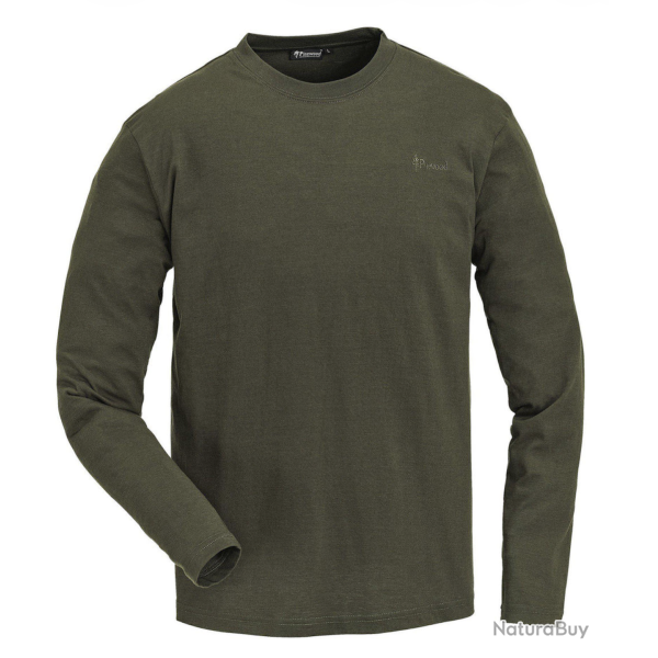 Lot de 2 T Shirts � Manches Longues Pinewood Homme Kaki