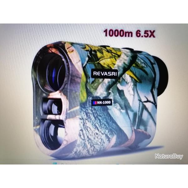 T�l�m�tre Laser Chasse 6.5x Camouflage Etanche Manuel en Fran�ais Chasse Outdoor