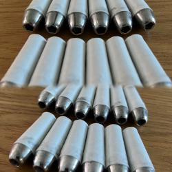 Cartouches papier 1,8 & 1,5g Suisse n&deg;1 pointes creuses x96 sous vide (.454)