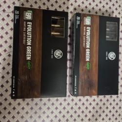 vends deux boites de balles neuve evolution green . 270 win. 6,2g 96gr.