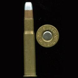 .32 Winchester Specikal - marque : SUPER-X - balle cuivre pointe aluminium m&eacute;plate