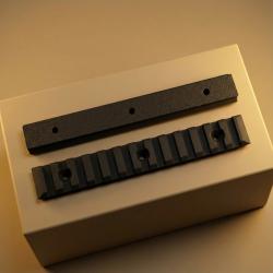 Rail Picatinny - 140mm 3D