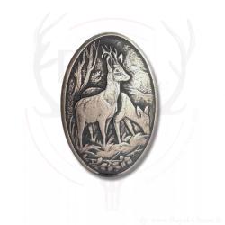Calotte en argent Chevreuil BLASER