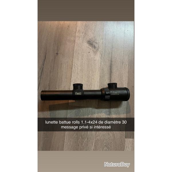 Lunette battue rolls 1.1-4x24