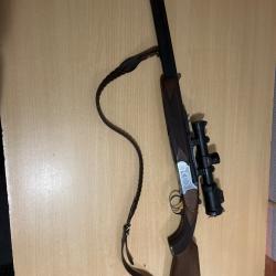 Carabine expr&egrave;s 9.3x74 Rivolier avec lunettes de battue