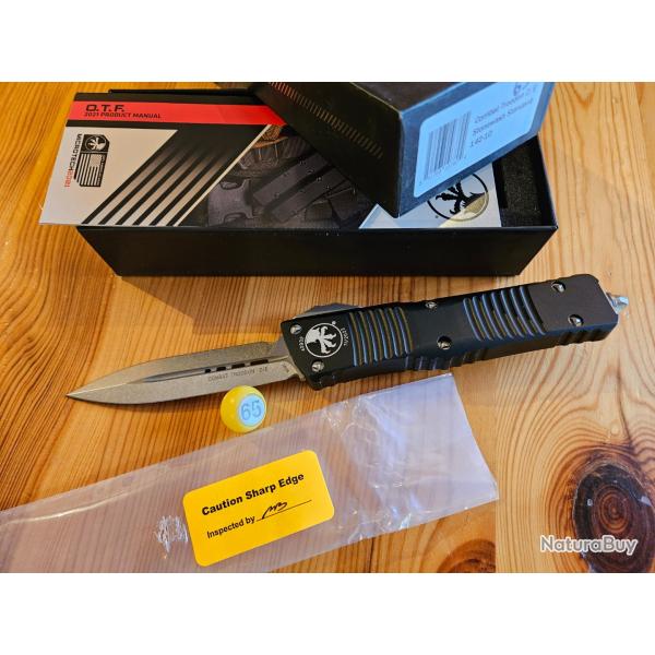 Microtech troodon stonewash 65