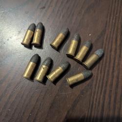 Lot de cartouches anciennes 320 bulldog pour collection