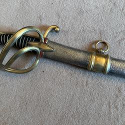 Sabre d'officier de cavalerie l&eacute;g&egrave;re Premier Empire