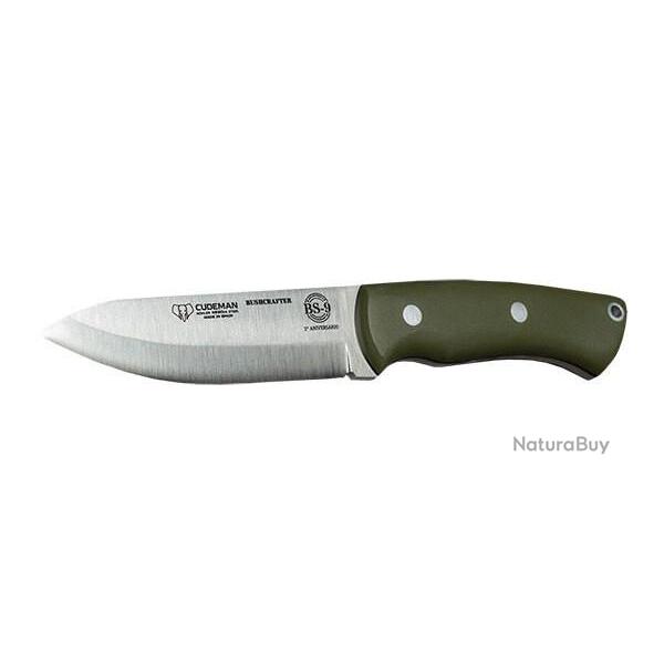 Couteau Cudeman Bushcrafter Vert