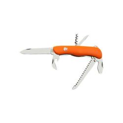 Couteau de Poche Mikov Multifonctions 6 Fonctions Orange