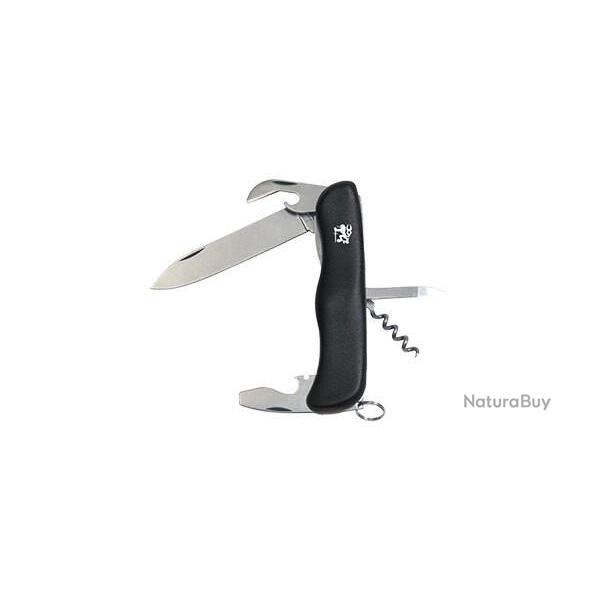 Couteau de poche Mikov multifonctions 5 pi�ces Noir