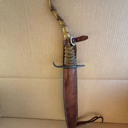 Ancien couteau &eacute;poque colonniale