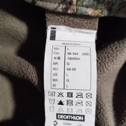 Pantalon solognac camo fourrure int&eacute;rieure polaire