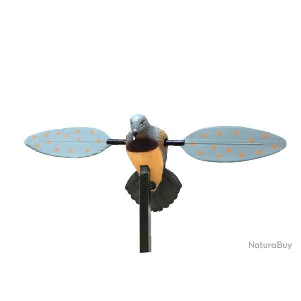 Forme de tourterelle � ailes tournantes rotor Stepland