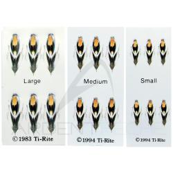 Jungle coq substitut moyen 15mm