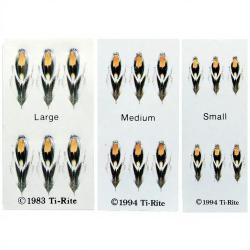 Jungle coq substitut moyen 15mm
