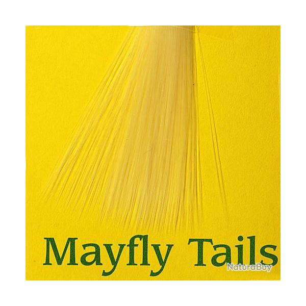 Mayfly tails jaune p�le