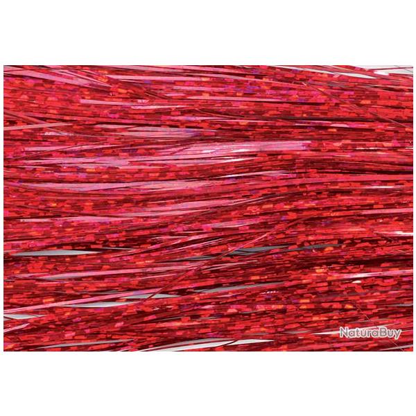 Flashabou holographique rouge