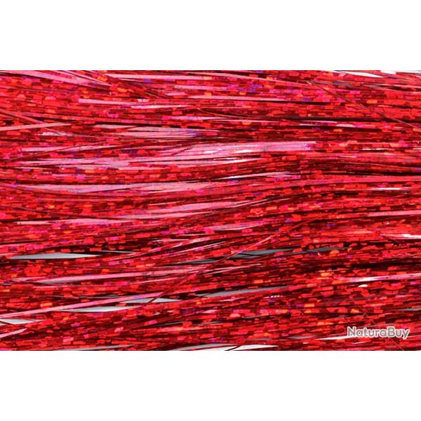 Flashabou holographique rouge