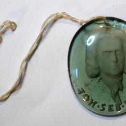 D&eacute;coration en verre whw secours d'hiver J.S. Bach ww2 - Original, militaria no&euml;l