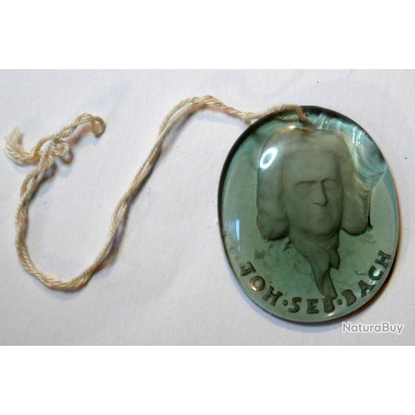 D�coration en verre whw secours d'hiver J.S. Bach ww2 - Original, militaria no�l