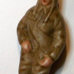 D&eacute;coration badge en porcelaine vwhw secours d'hiver Pilote avion ww2 - Original, militaria no&euml;l