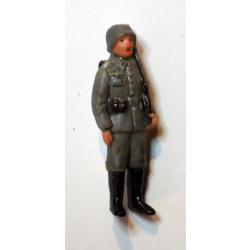 D&eacute;coration badge porcelaine vwhw secours d'hiver - soldat infanterie ww2 - Original, militaria no&euml;l