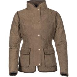 Veste femme Kaki Matelass&eacute;e. coupe cintr&eacute;e imperm&eacute;able