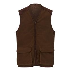 Gilet de chasse homme Stambridge Marron. a&eacute;rien et technique