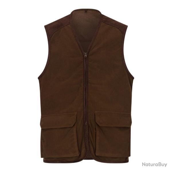 Gilet de chasse homme Stambridge Marron. a�rien et technique