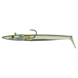 Leurre Souple Illex Nitro Slim Shad 90 + Head 20g 9cm Ghost Ayu A l'unit&eacute; 23,4g