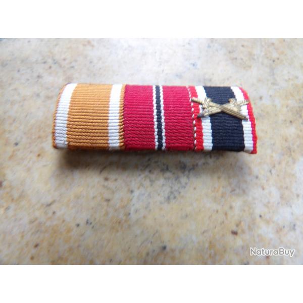 Ruban de m�dailles Allemagne original ww2