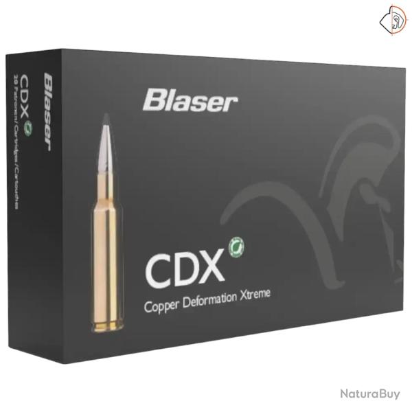 Blaser 8.5x55 180 gr CDX sans plomb