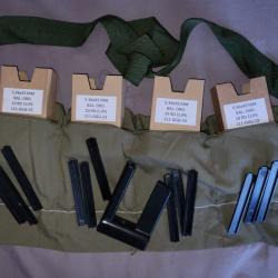 Bandouli&egrave;re & clips & emballage pour munitions 5,56 / .223