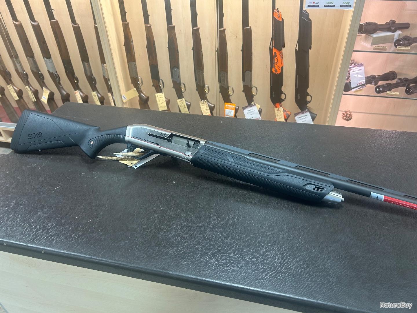 FUSIL WINCHESTER SX4 SILVER - CAL 12/76 - Fusils Semi-auto calibre 12