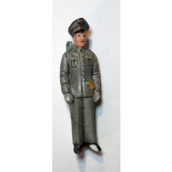 D&eacute;coration badge porcelaine vwhw secours d'hiver - soldat casquette bww2 - Original, militaria no&euml;l