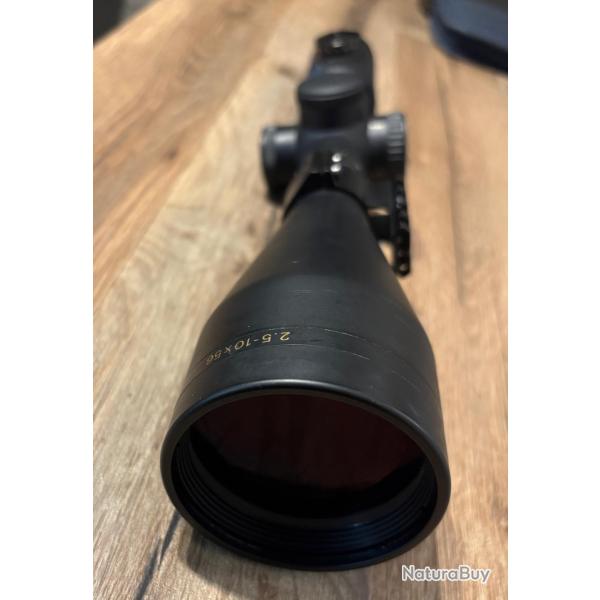 Lunette VIXEN 2,5-10x56 avec r�ticule lumineux 4A et point lumineux fin